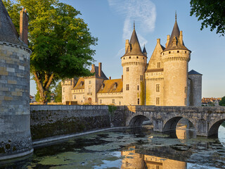 Fototapeta premium Sully-sur-Loire, Val de la Loire, Frankreich