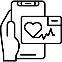 Heart Rate App Icon
