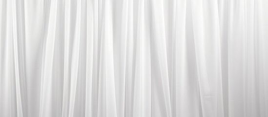 Obraz premium White Curtain Texture Background.