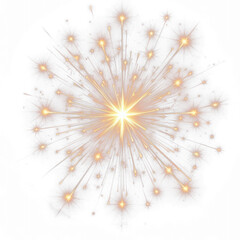 firework isolate PNG transparent background