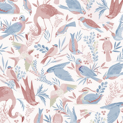 Floral Pattern Flower Blossom Spring Illustration For Fabric Textile Design Print