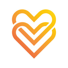 Abstract icon isolated on white background. Vector illustration.