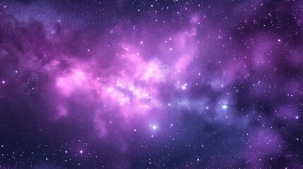 Obraz premium Abstract space background overlooking a beautiful nebula.