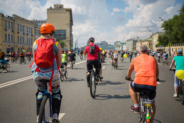  Participants of bicycle parade, More than 30 thousand people took part in bicycle parade