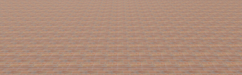 Empty floor in perspective view. City sidewalk block or the pattern of stone block paving....