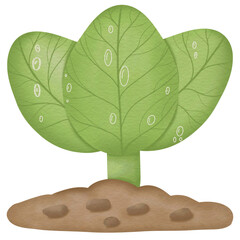 green tree vector