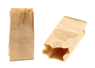 Set of Paper Food Packs, isolated on transparent background  - 755724466
