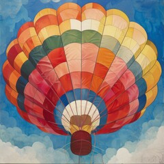 Obraz premium parachuting_from_an_airplane