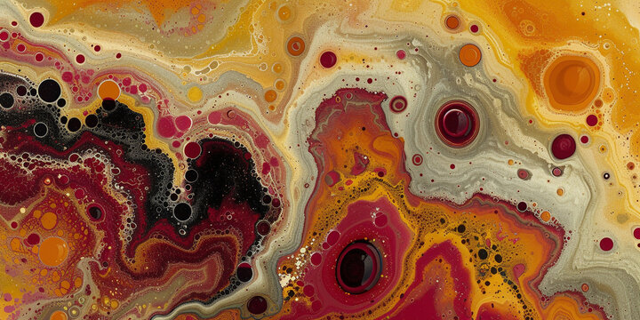 Random abstract liquid background