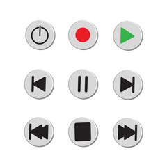 Multimedia Button icon