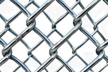 chain link fence with wire