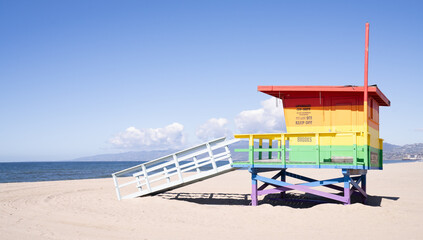 Gay friendly lifeguard hut
