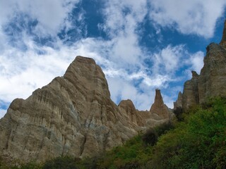 Obraz premium Clay Cliffs at Omarama South Island New Zealand
