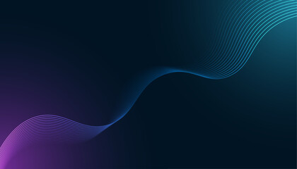 abstract technology particles lines background