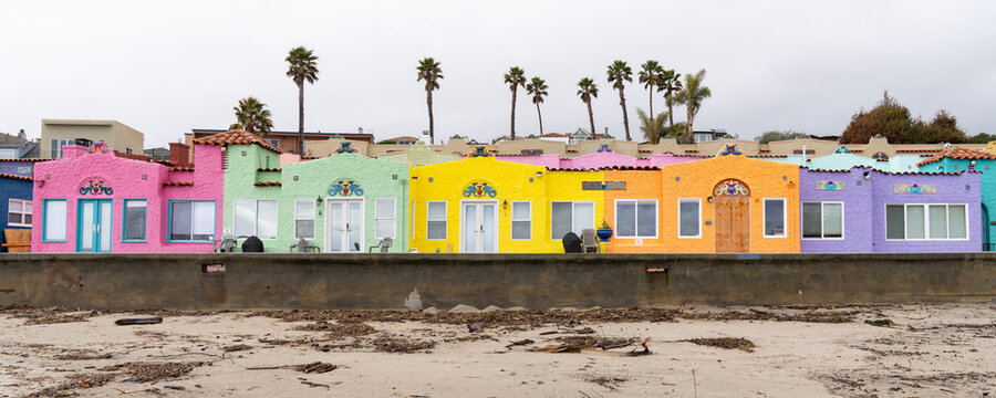 Beach houses in Capitola