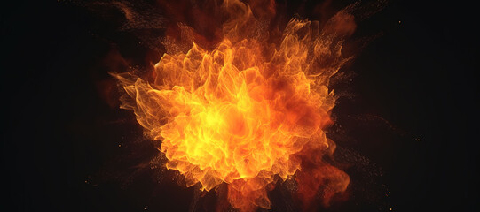 Fototapeta premium fire explosion, hot, flame, blaze 24