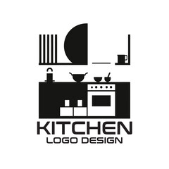 Kitchen Vector Logo Design