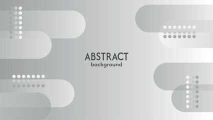 white and gray technological background with design gradients and shapes. A modern element of graphic design, a concept of future style, a business background for a banner, title, flyer, postcard