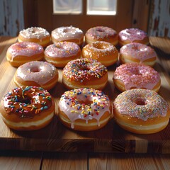 Testy  Donuts - obrazy, fototapety, plakaty