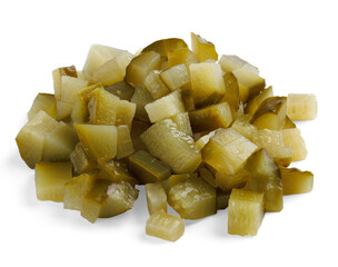 pieces of pickle isolated png