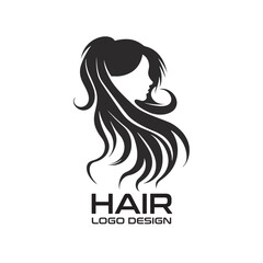Hair Vector Logo Design
