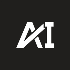 letter ai vector design template