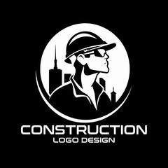 Construction Vector Logo Design