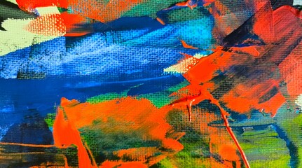 abstract watercolor painting