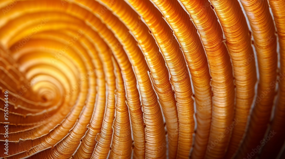 Poster abstract hyper zoom into the texture of a seashell