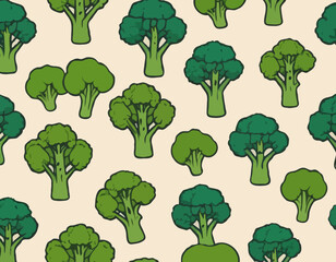 Broccoli Vegetable Cartoon Food Drawing