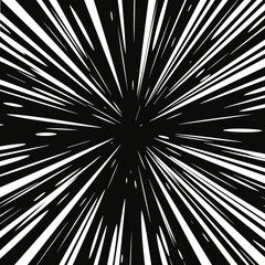 Obraz premium Speed Streaks Dynamic Vector Set