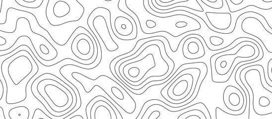 Abstract white topography vector background. Topographic map. Geographic mountain relief. counter map wavy line paper textrue. grid curve line abstract vector illustration .