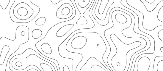 Abstract white topography vector background. Topographic map. Geographic mountain relief. counter map wavy line paper textrue. grid curve line abstract vector illustration .