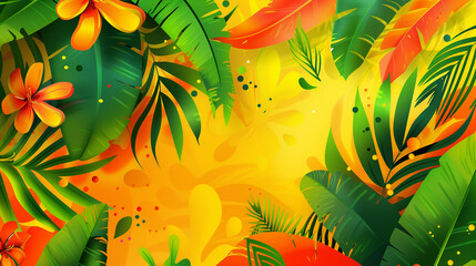 abstract colorful background Jamaica pattern
