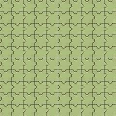 vector seamless monochrome puzzle texture - 755775871