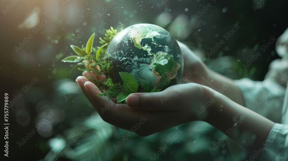 Poster My portfolio includes a video version of this concept for environmental technology. Sustainable development goals. SDGs.
