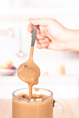 Café con leche  cremoso