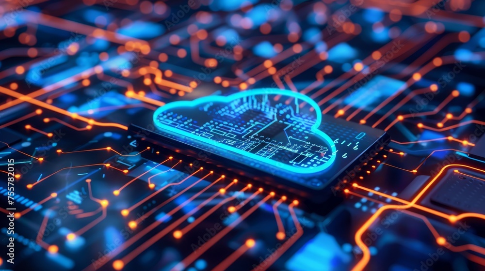 Poster a futuristic cloud computing platform integrating state-of-the-art cybersecurity features to safegua