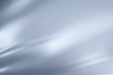 Abstract light blue gradient background. Minimalistic subtle wavy silk texture. 3D vector illustration.