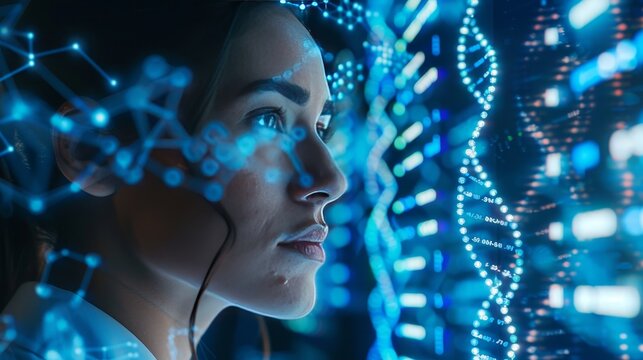 A public awareness campaign promoting the benefits of personalized medicine and biotechnology