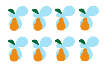 illustration of an orange