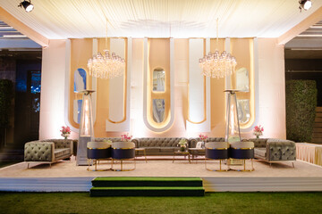 luxury hotel room