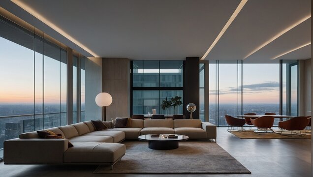 In a world of sleek, futuristic apartment design