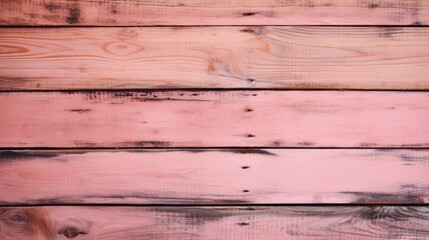 A rustic pink background with wooden textures