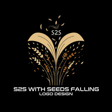 S2S With Seeds Falling Logo Design