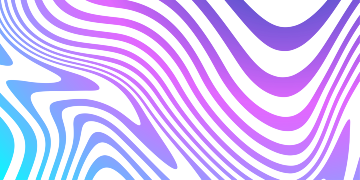 Psychedelic vortex pattern. Purple blue background in the style of the 60s, 70s for cover design, presentations, website elements
