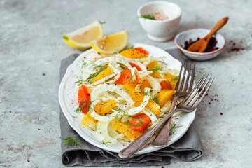 fennel salad with oranges and grapefruit	