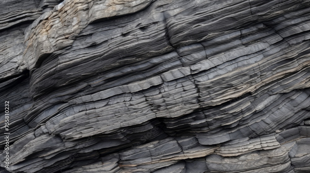 Poster hyper zoom into the texture of a rock formation