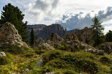 Giro ad anello Sasso Lungo e Sasso Piatto, Trentino Alto Adige - Italia