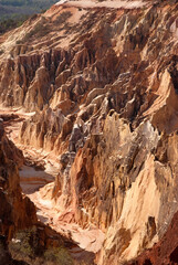 le canyon, Réserve nationale d'Ankarafantsika, Madagascar